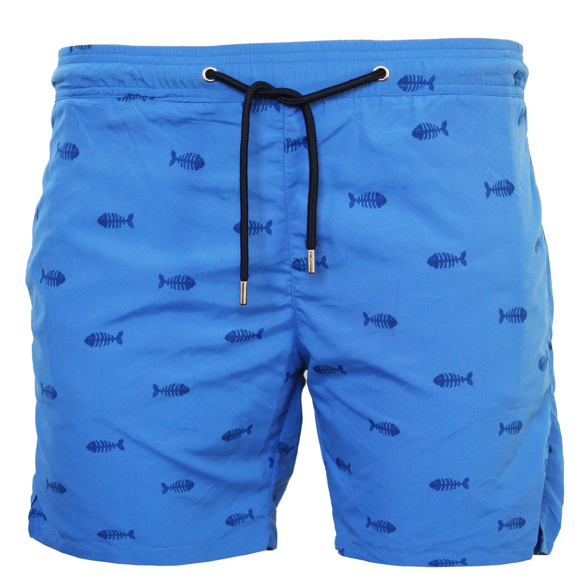 Shorties Bonefish Print Swim: Blue