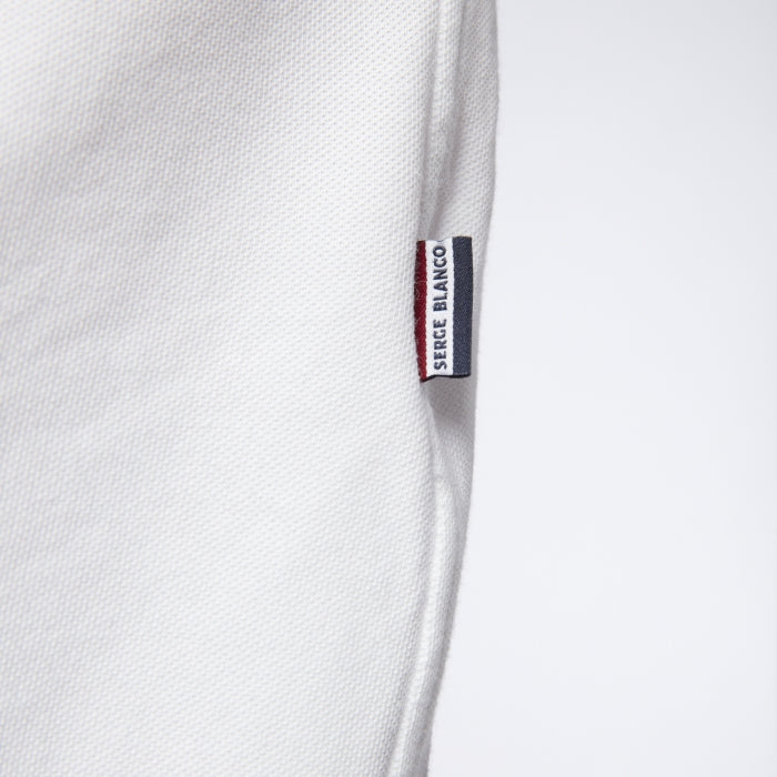 Pique Knit Shirt S/S: White