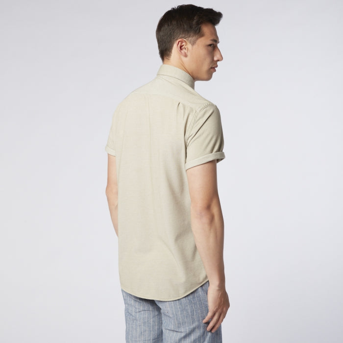 Pique Knit Shirt S/S: Clay