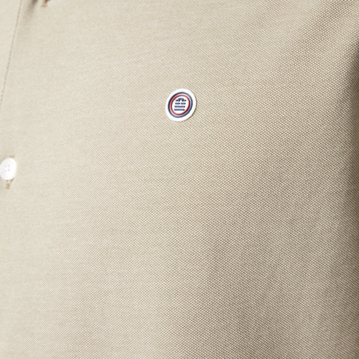 Pique Knit Shirt S/S: Clay
