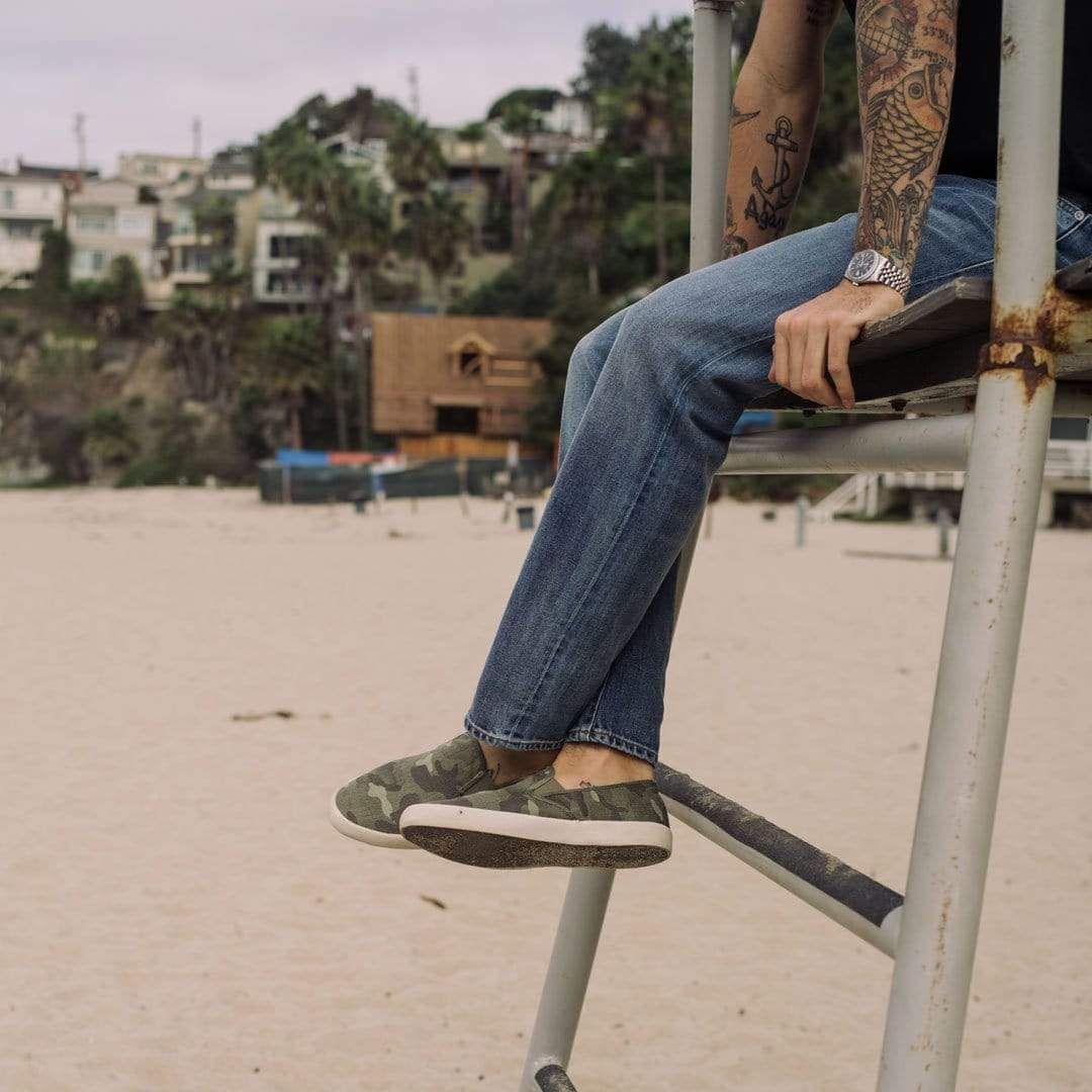 Baja Slip On: Saltwash Camo
