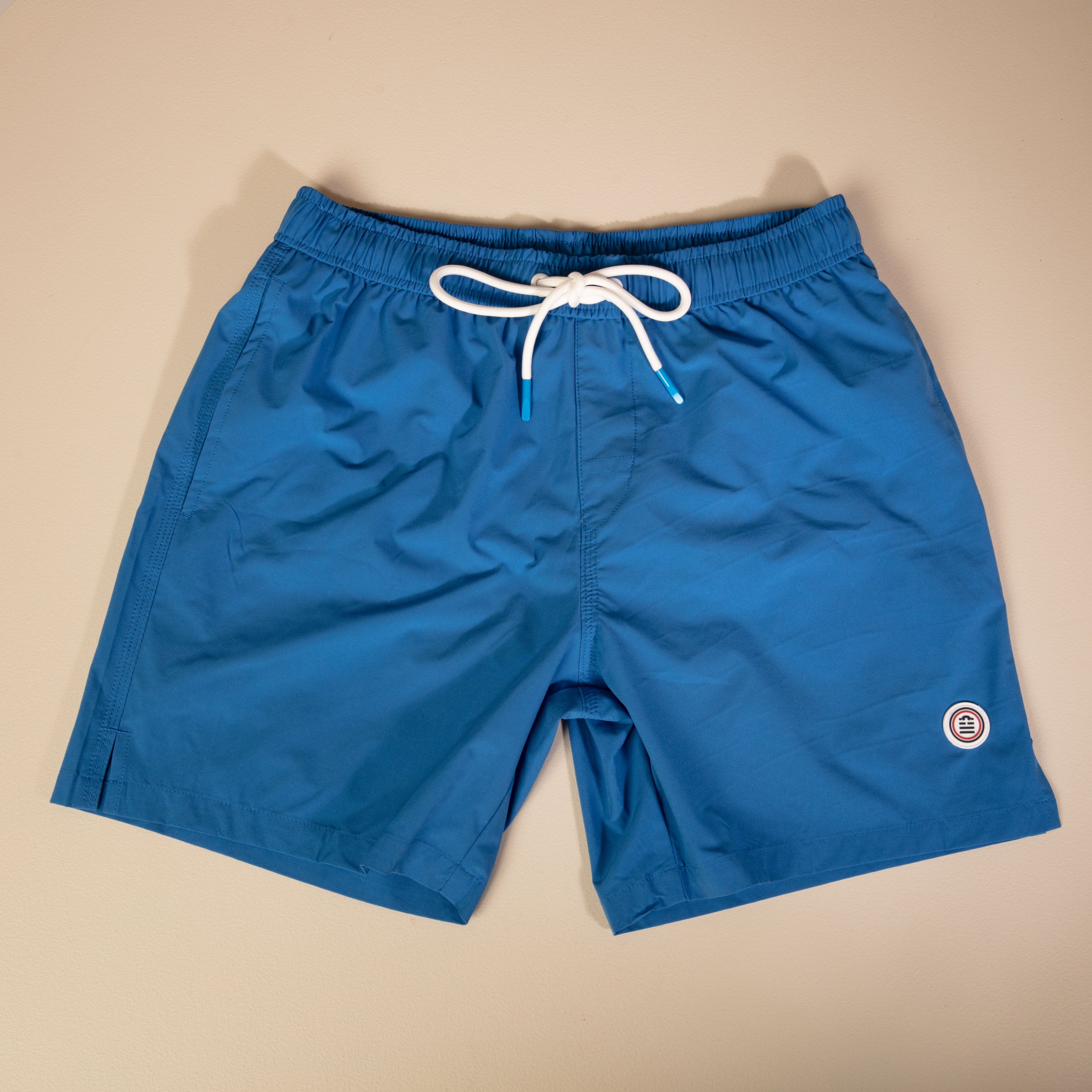 Solid Swim Short: Turquoise