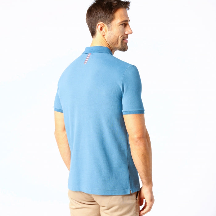 Solid Polo S/S: Turquoise