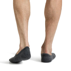 No Show Sock: DK Heather Grey