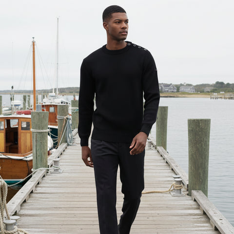 Sailor Sweater L/S: Black