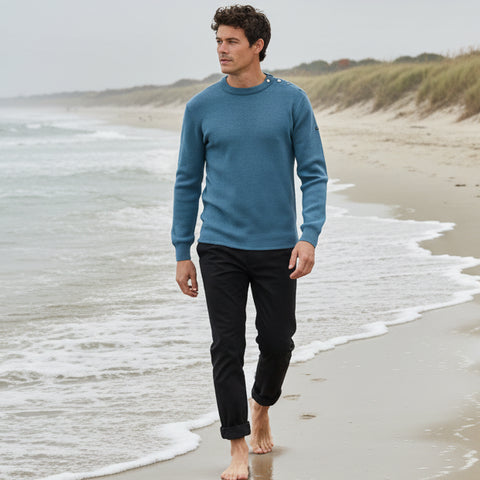 Sailor Sweater L/S: Teal
