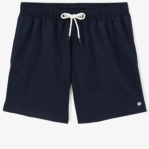 Solid Swim Trunk: Dark Navy