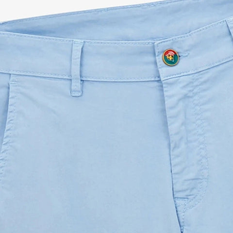 Comfort Fit Chino 702: Cristal Blue