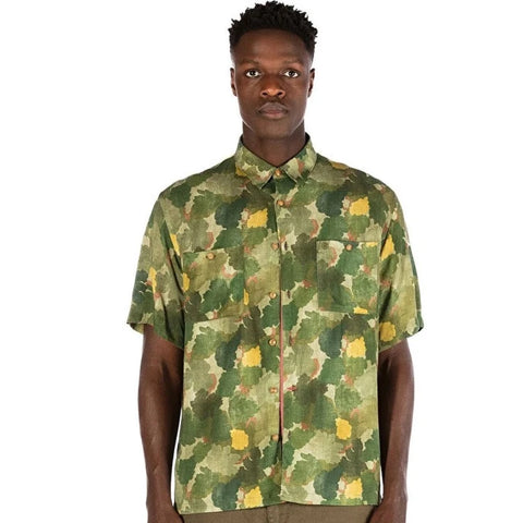 Whimsical Camouflage Shirt S/S: Green