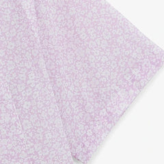 Printed Flower Shirt S/S: Pink