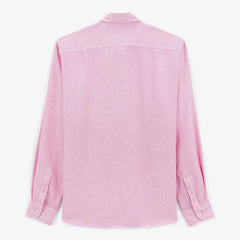 Solid Linen Shirt L/S: Lilac