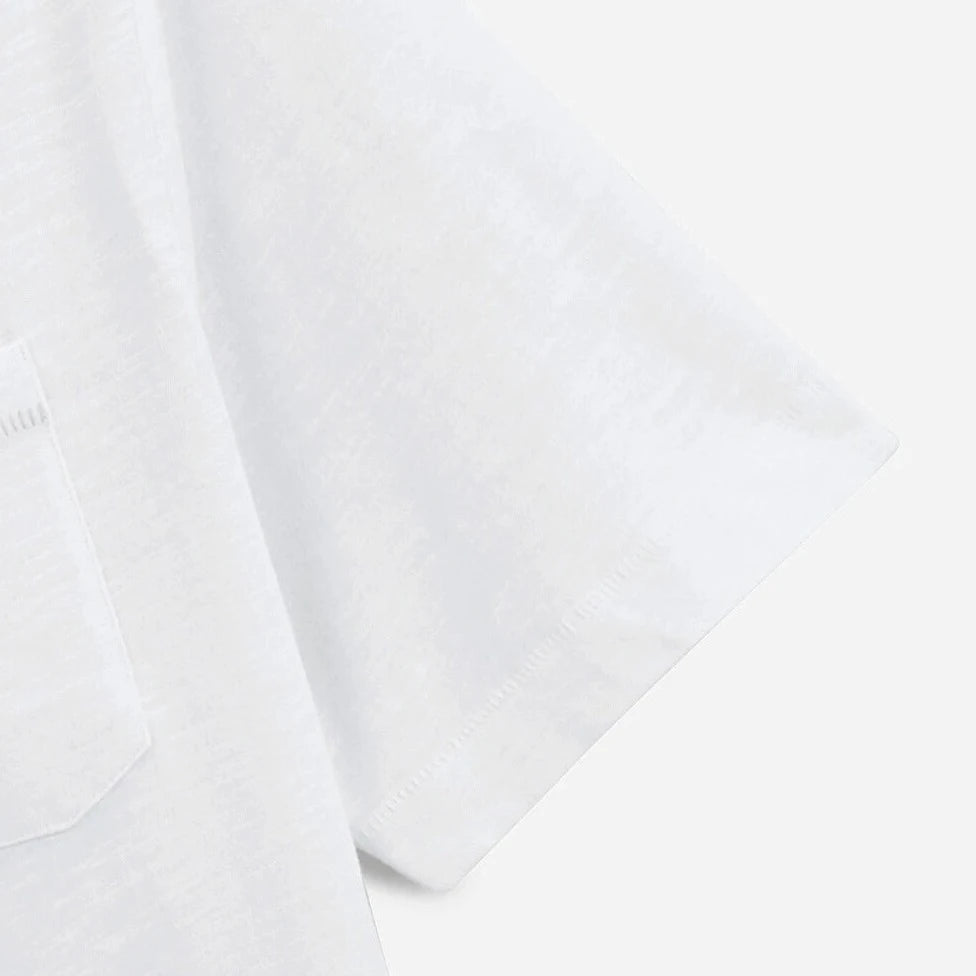 Pocket Slub T-Shirt S/S: White