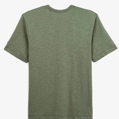 Pocket Slub T-Shirt S/S: Avocado