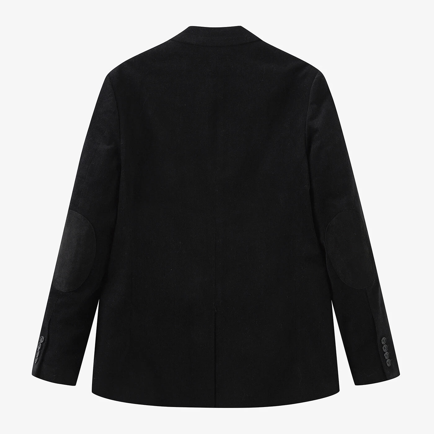 Henri Micro-Corduroy Blazer: Black