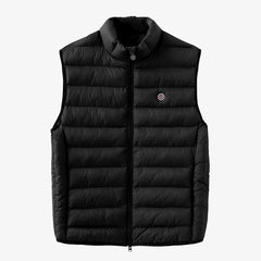 Piumino Sleeveless Puffer Vest: Black