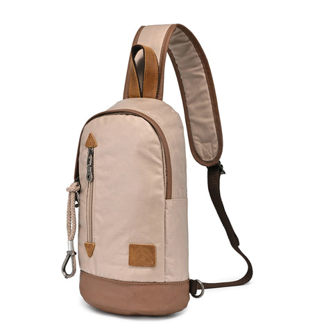 Urban Sling Bag: Beige