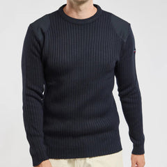 Binic Military Sweater L/S: Dark Navy