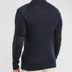 Binic Military Sweater L/S: Dark Navy