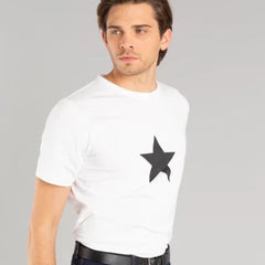 Coulos Star T-Shirt S/S: White