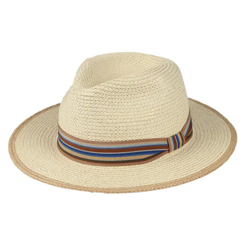 Spring Fedora Hat: Beige