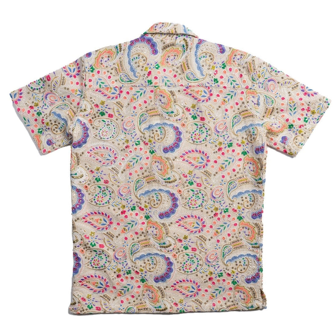 Zari Aureate Artisan Shirt S/S: Ecru