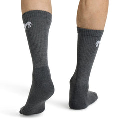 Crew Sock: Dark Heather