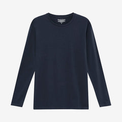 Long Sleeve Crew-Neck: Dark Navy