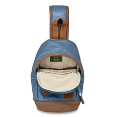 Urban Sling Bag: Denim