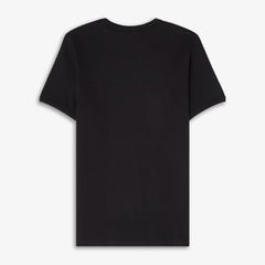 Ribbed Tee S/S: Black