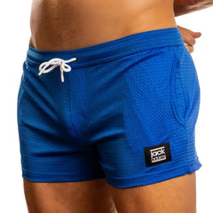 Mesh Axis Booty 4" Short: Royal