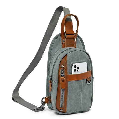 Agave Sling Bag: Teal