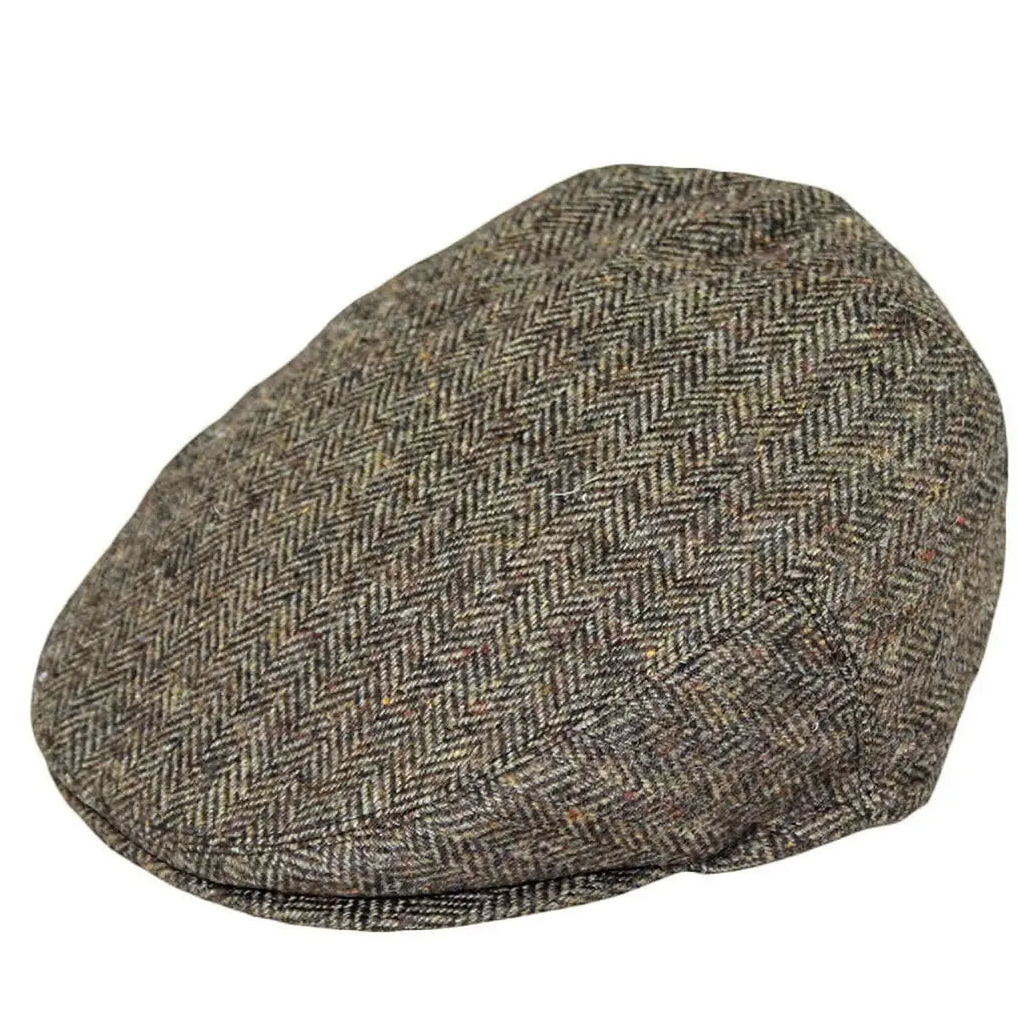 Flat Winter Cap: Green