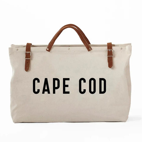 CAPE COD Canvas Bag: Beige