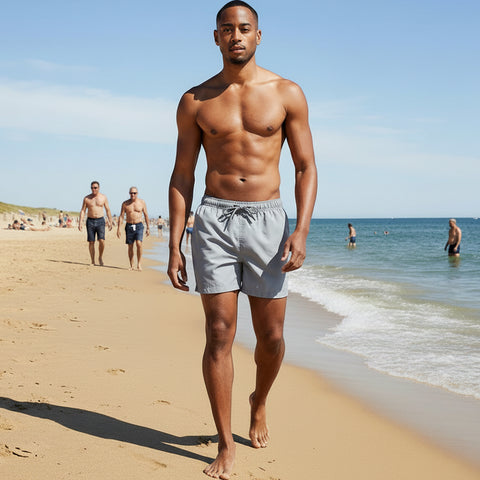 Swim Trunk: Haze Blue