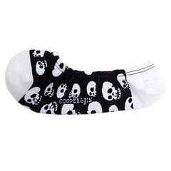 No Show Sock: Courage Skull