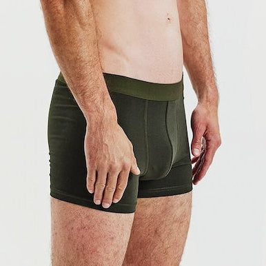 Boxer Brief 3 Pack: Army Green