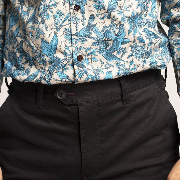 Jack Luxe Chino Pant: Black
