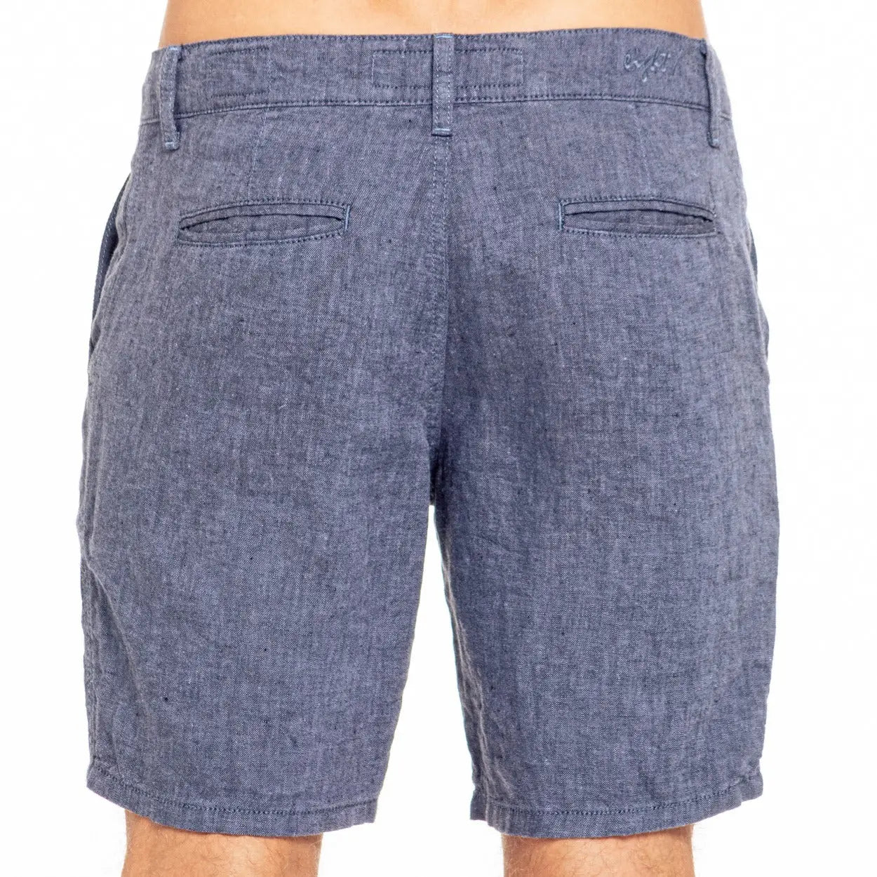 LInen Short: Navy