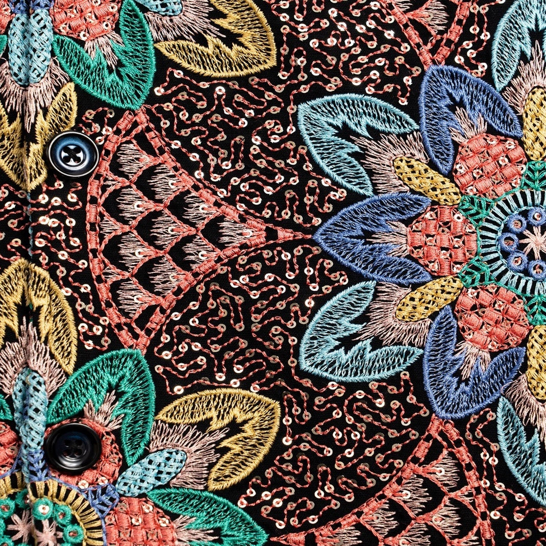 Soraya Artisan Shirt S/S: Brown