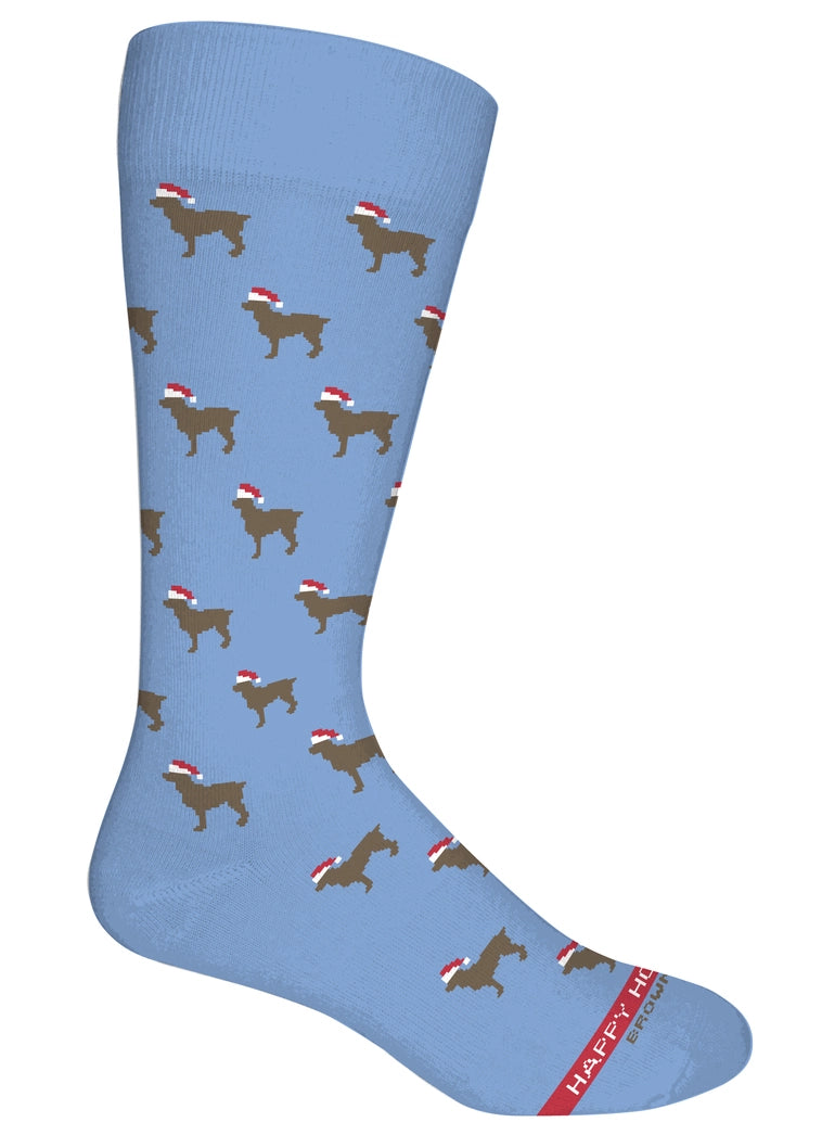 HOWLidays Sock: Della Blue