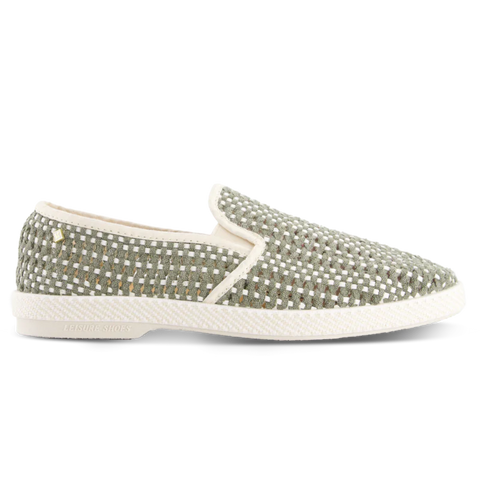 Napoles Loafer: Green/White