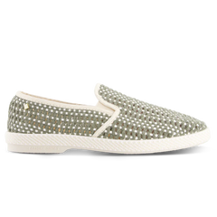 Napoles Loafer: Green/White