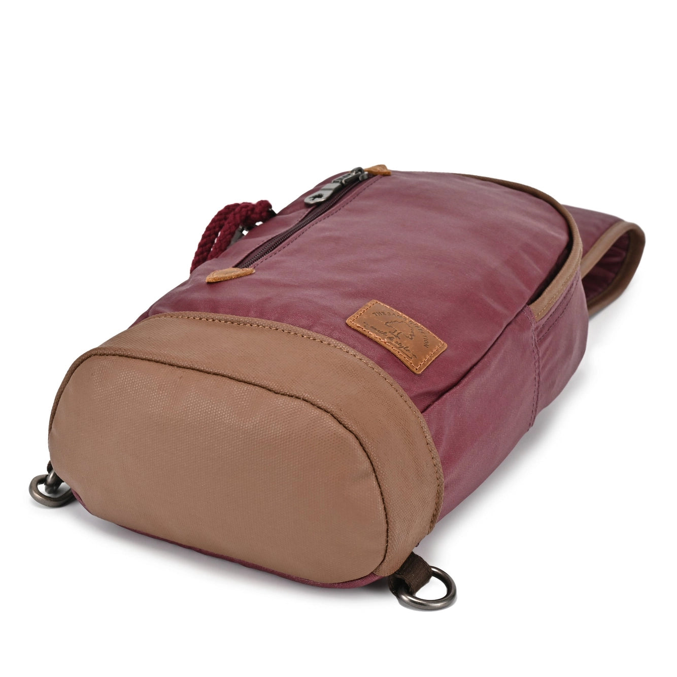 Urban Sling Bag: Burgundy