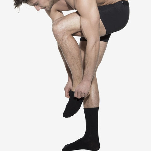 Crew Socks 5-Pack: Black