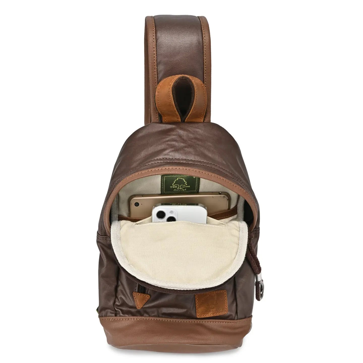 Urban Sling Bag: Brown