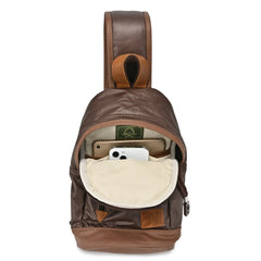Urban Sling Bag: Brown