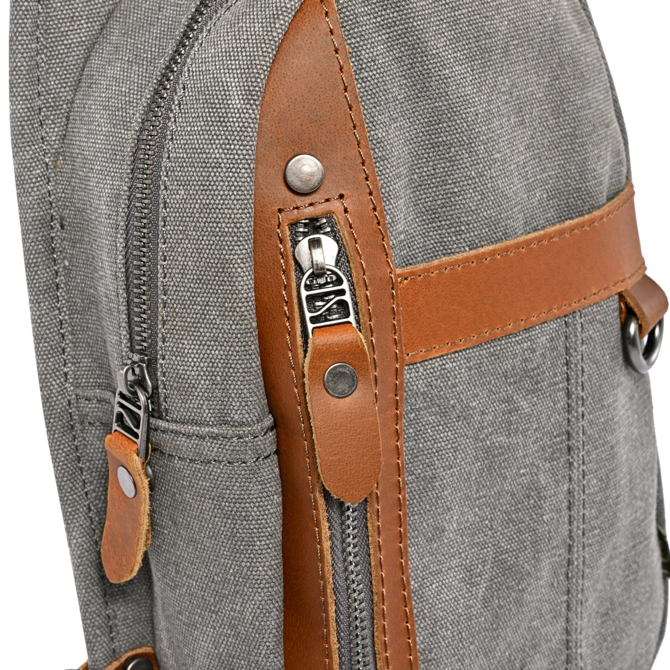 Agave Sling Bag: Grey