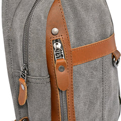Agave Sling Bag: Grey