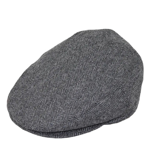 Flat Winter Cap: Grey