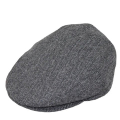 Flat Winter Cap: Grey